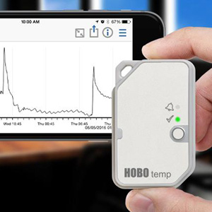 HOBO MX Bluetooth Low Energy Temperature Data Logger | MX100-Series