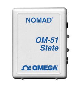 Portable Low Cost Data Loggers Part of the NOMAD®  FamilyState Logger, Motor On/Off Logger | OM-50 Series