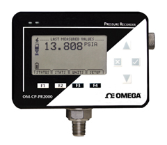 Registador de Dados de Pressão com Display de LCD | OM-CP-PR2000