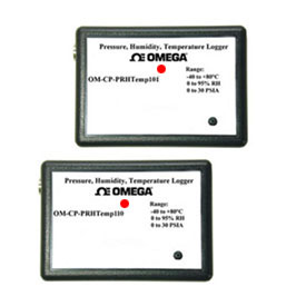Pressure, Temperature and Humidity Dataloggers  Part of the NOMAD®Family | OM-CP-PRHTEMP101 and OM-CP-PRHTEMP110