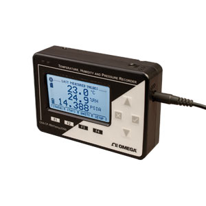 Registrador de Dados de Pressão, Umidade e Temperatura, Equipado com Tela LCD Parte da Família NOMAD™ | OM-CP-PRHTEMP2000