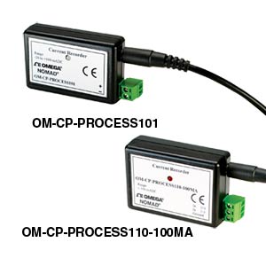 4 to 20 mA Current Data Loggers
Part of the NOMAD®Family | OM-CP-PROCESS101 and OM-CP-PROCESS110