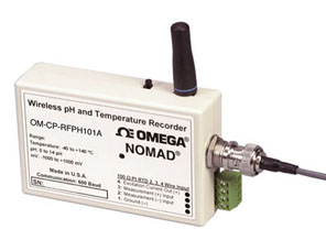 Wireless pH and Temperature Transmitter | OM-CP-RFPH101A