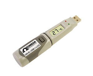 Registrador de Dados de Temperatura com Display de LCD | OM-EL-USB-1-LCD