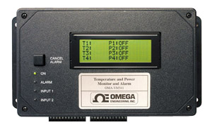 OMEGAPHONE Alarm Dialer Four Temperature Channels Plus Four Powered Inputs with Optional Ethernet Data Collection | OMA-VM540 and OMA-VM541