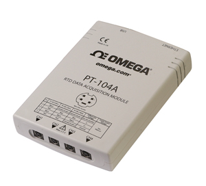 Módulo de Aquisição de Dados para PT100 - 4 Canais - Interface USB/Ethernet | PT-104A
