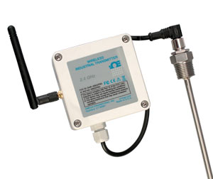 Wireless RTD Transmitter for Use in Sanitary Applications, weather resistant | UWRTD-2-NEMA