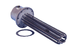 Severe Corrosive Solution Flanged Immersion Heaters | TMI Series