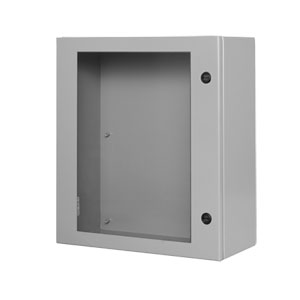 NEMA Type 4 Enviroline® Junction Outdoor Electrical  Enclosures and cabinet with Viewing Window | SCE-ELJW Series Electrical Cabinet