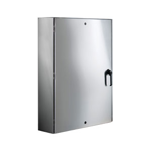 NEMA 4X 304 SS ELECTRICAL ENCLOSURE | SCE-ELSSLPPL Series Stainless Steel Electrical Wall Cabinet