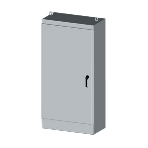 NEMA Type 4x 304 and 316 Stainless Steel Outdoor Electrical Enclosure and Control Panel for Weatherproof, Waterproof and Corrsive Applications | SCE-ELSSFS Series Electrical Enclosure