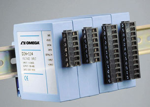 DIN 레일 설치 디지털 트랜스미터 | DIN-100 OMEGABUS®