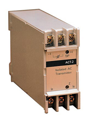 DIN Rail Mount AC Voltage/Current Signal Conditioners, 2-Wire Loop Powered Design | DRA-ACT-2 Series