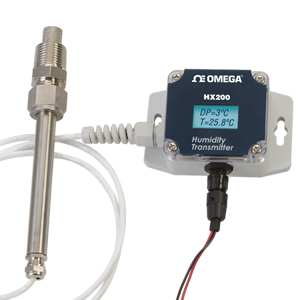 OMEGA HX200是一款高精度校准露点或湿度变送器。 | 