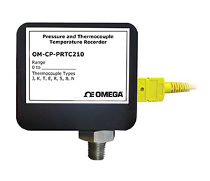 Thermocouple Temperature and Pressure Data Logger | OM-CP-PRTC210 Series