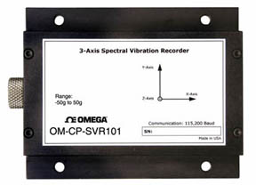 Spectral Vibration Data Logger | OM-CP-SVR101