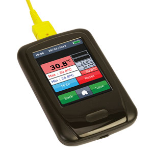 Handheld Data Logger Thermometer with Graphic Display | OM-EL-ENVIROPAD-TC
