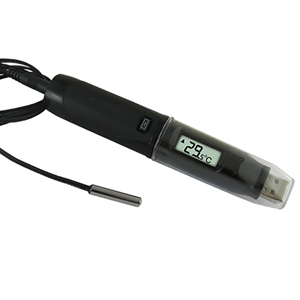 써미스터 프로브 온도 데이터 로거 - LCD 디스플레이 | OM-EL-USB-TP-LCD