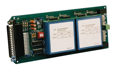 2-Channel Multi-PurposeIsolated Signal Conditioning Card for OMB-LOGBOOK and OMB-DAQBOARD-2000 Series | OMB-DBK44