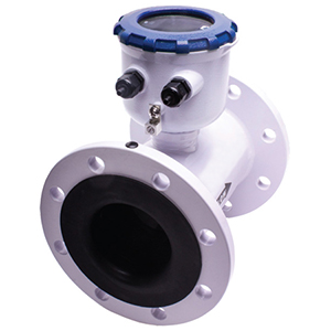 Flanged Magnetic Flow Meter w/Integrated Display, Pulse & Optional 4-20mA Output | FMG470