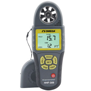 Handheld Anemometer Psychrometer with CFM/CMM and Enthalpy | HHF-309