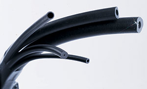 1/2" ID x 3/4" OD Black Santoprene 64A Tubing 50FT Thermoplastic Rubber Tubing 