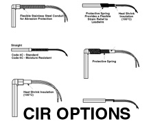 Modifications and Options (for CIR Series) | Cartridge Heater Reference