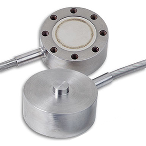 直径为51 mm (2")的微型不锈钢压缩称重传感器带安装孔标准及公制型号 | LCM305/LCM315 系列