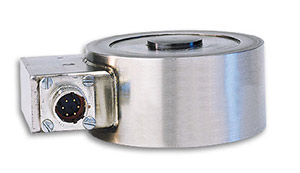 High Accuracy Low Profile Compression Load Cell, Metric, 0-10 kgF to 0-5,000 kgF, For Industrial Weighing Applications | LCM401 and LCM411 Series