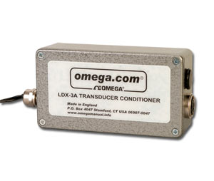 AC Powered Signal Conditioners for AC LVDT's, provides transducer Excitation and DC Voltage or Current Output | LDX-3A