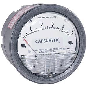 Series 4000 Capsuhelic® Differential Pressure Gage | Series-4000