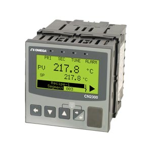 1/4 DIN Ramp/Soak Advanced Temperature/Process Controller | CN2300 Series