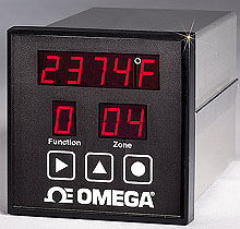 경제적인 6-Zone, 12-Zone  DIN 온도 모니터 | CN606 & CN612 시리즈