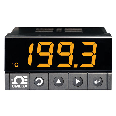 CNI8C and CNIS8C : 1/8 DIN Ultra Compact Case Temperature, Process and Strain PID Controllers