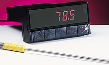 Temperature Panel Meter, Low Cost - Omega | DP119 Series