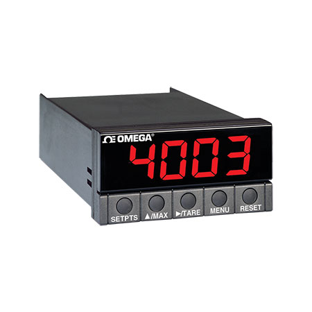 DP25B-TC : 1/8 DIN Thermocouple and RTD Panel Meter with Large, Selectable Color Display