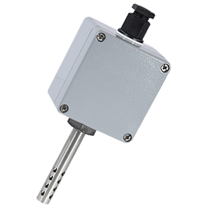 Air Temperature Sensor with sheathed RTD probe for Indoor and Outdoor Use | EWSA Series