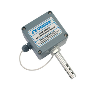 Air Temperature Sensor with sheathed RTD probe for Indoor and Outdoor Use | EWSE Series