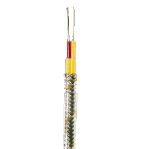 热电偶延长线，带含镀锡铜编织护套的聚乙烯涂层导线
 | EXPP-(*)-TCB