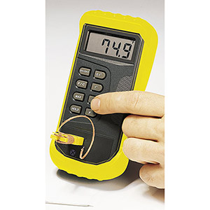 Low Cost Digital Thermometer, Single or Dual Input Models with Type K Thermocouple Input | HH11 and HH12
