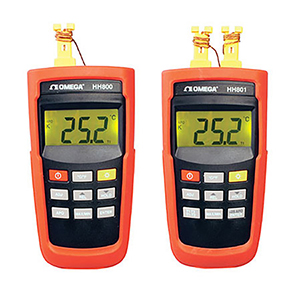 써모커플용 2채널 데이터로거 Handheld Digital Thermometers | HH800 시리즈