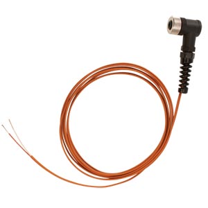 Cables M12 con conectores montables en  campo para termopares | M12CFM-TC Series