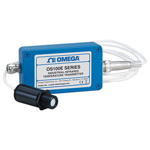 산업용 소형 비접촉식 IR 온도 센서/트랜스미터 | OS100E 시리즈