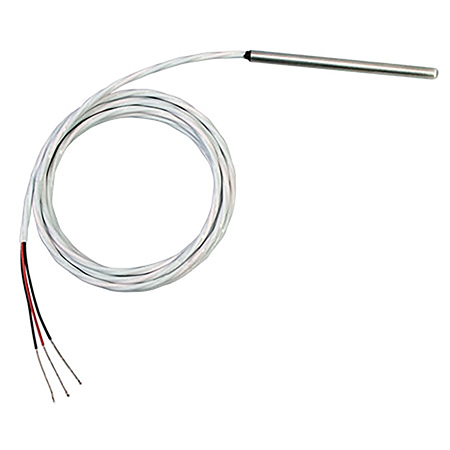 RTD Probe With Insulated Wire And Shrink-Tube Support