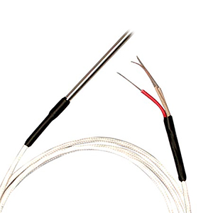 PRTF-10 Series:General Purpose RTD Sensor Probe with PFA Insulated and Jacketed Cables