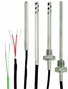 Pt100 & Thermocouple Probes for Industrial  Applications | P, J, K, T, N Series