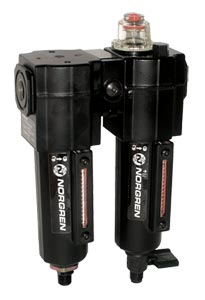 Norgren Excelon® Filter-Lubricator Combination Units for Compressed Air Systems | C72C Series