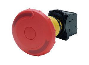 22mm Emergency Stop Push Buttons, Illuminated E-Stops, Twist-To-Release and Push-Pull Push Buttoms | OMPBD7  E-Stop 22mm Push Buttons