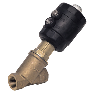 Air-Actuated Valve, Bronze, Normally Closed, Bi-Directional, Compact Design | AAV-1000CB_