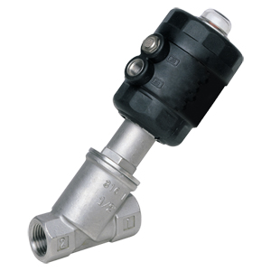 Air-Actuated Valve, Stainless Steel 316L, Normally Closed Bi-Directional, Compact Design | AAV-1100CB